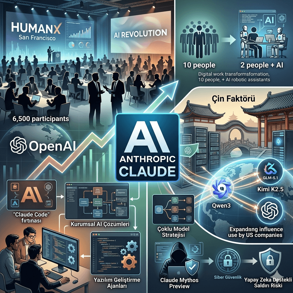 Yapay Zekada Güç Değişimi: 6.500 Lider Anthropic Dedi, Çin Modelleri Yarışı Kızıştırdı